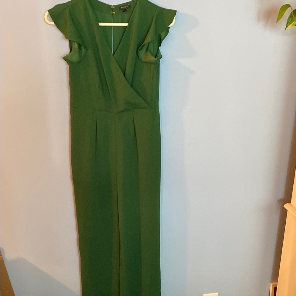 Ann Taylor Green Jumpsuit